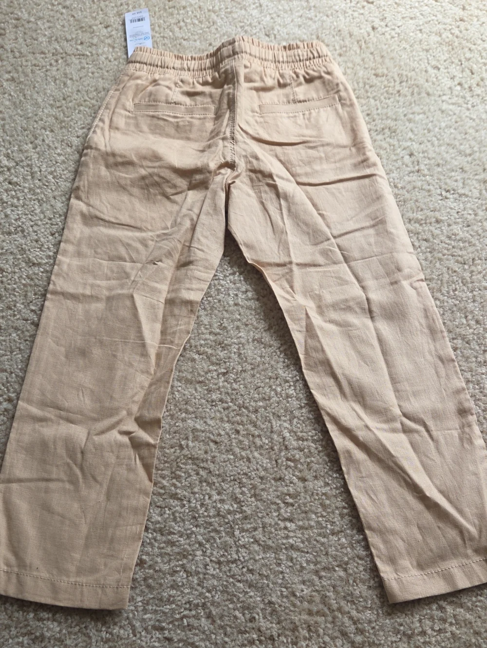Carter's Boys Beige/Tan Stretch Waist Pants NWT